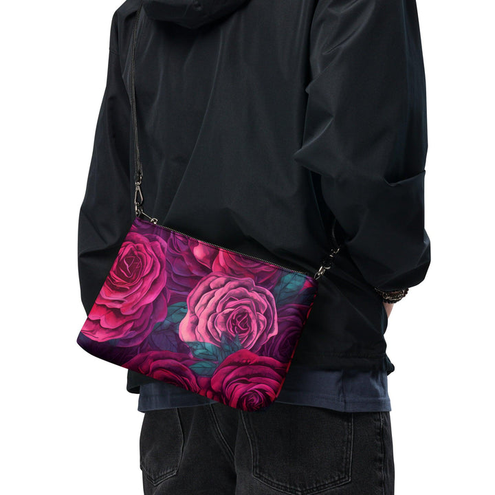 [Floral Bloom] Rose Crossbody bag Handbags The Hyper Culture