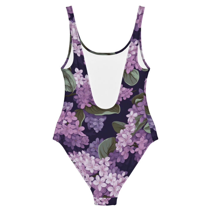 [Floral Bloom] Lavender One-Piece Swimsuit Swimsuit The Hyper Culture