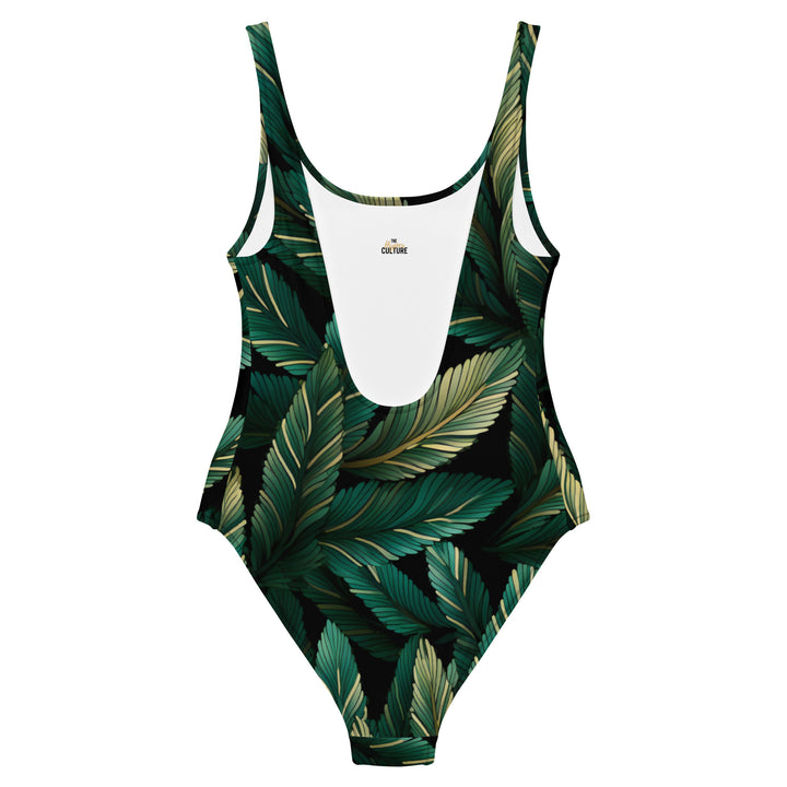 [Floral Bloom] Forest Greenie One-Piece Swimsuit Swimsuit The Hyper Culture
