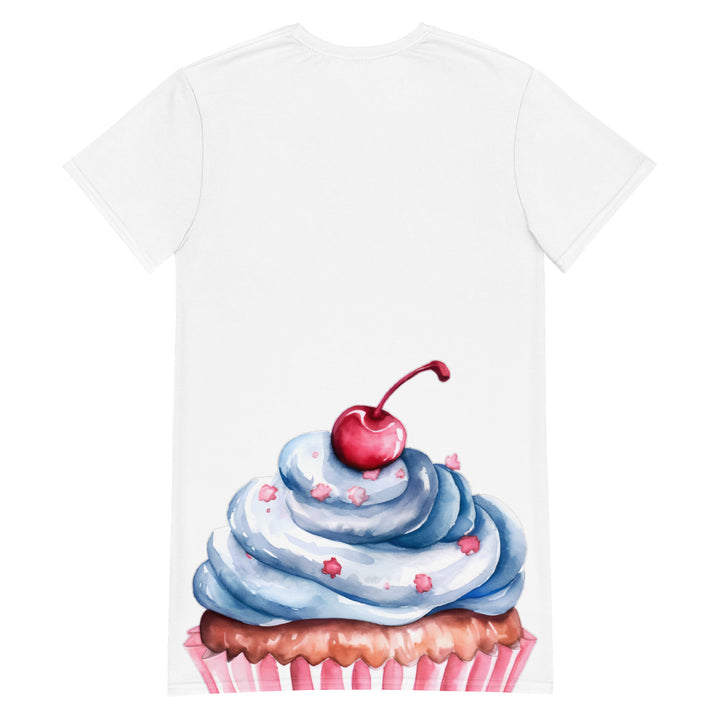 [Suga Rush] Cherry on Top T-shirt dress Dress The Hyper Culture