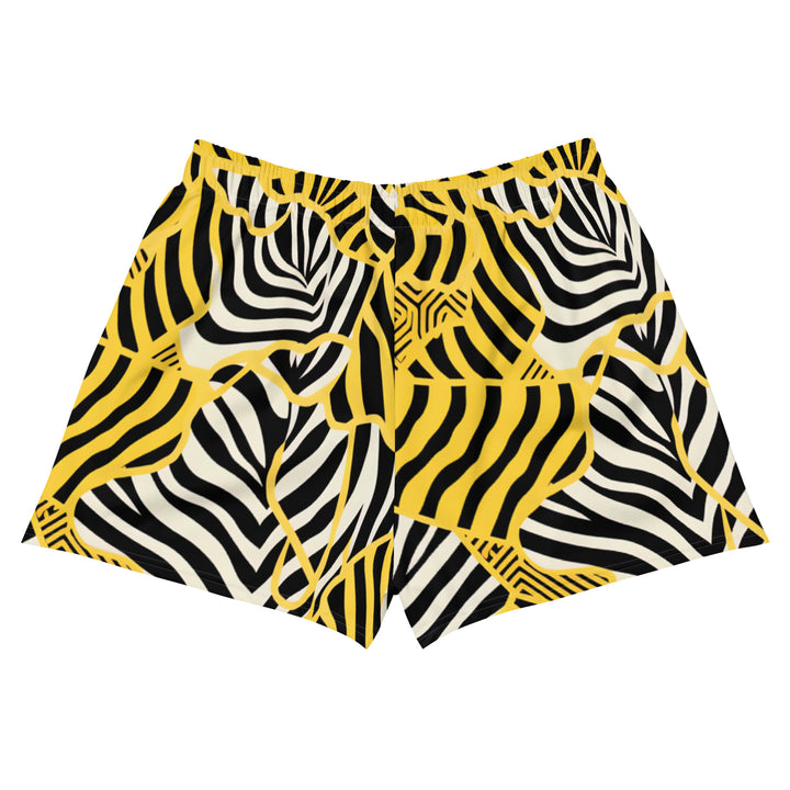 [Wild Side] Zebralicious Recycled Athletic Shorts Shorts The Hyper Culture