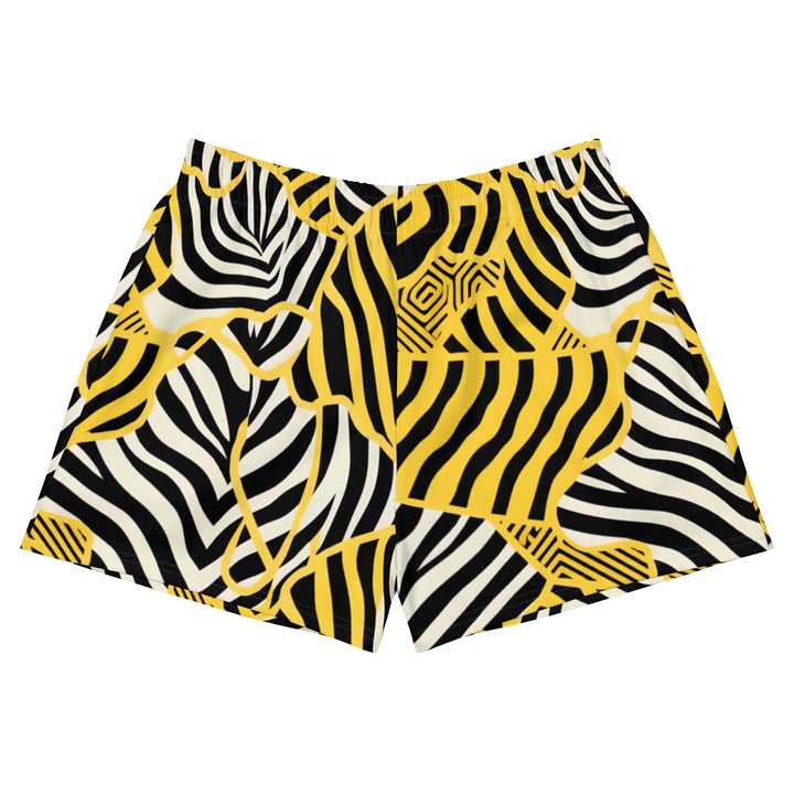 [Wild Side] Zebralicious Recycled Athletic Shorts Shorts The Hyper Culture
