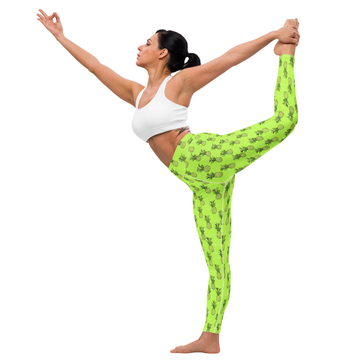 [Fruitilicious] Greenanas Yoga Leggings Leggings The Hyper Culture