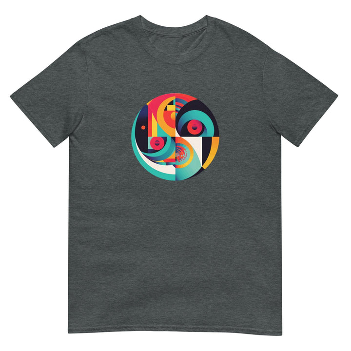 [Yin Yang] Kaleidoscope Short-Sleeve Unisex T-Shirt T-shirt The Hyper Culture