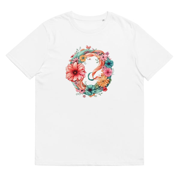 [Floral Bloom] Abundance Unisex organic cotton t-shirt T-shirt The Hyper Culture