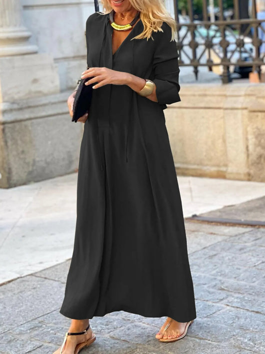 Full Size Solid Color Maxi Shirt Dress Plus Size – The Hyper Culture Full Size Solid Color Maxi Shirt Dress Plus Size – The Hyper Culture