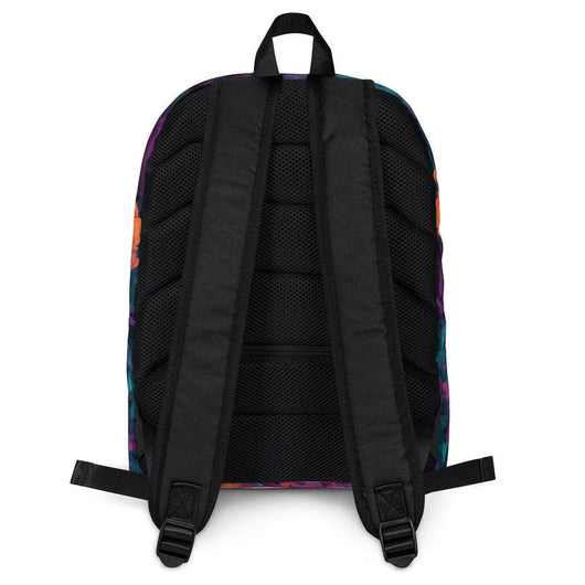 [Floral Bloom] Neon Bloom Backpack Backpack The Hyper Culture