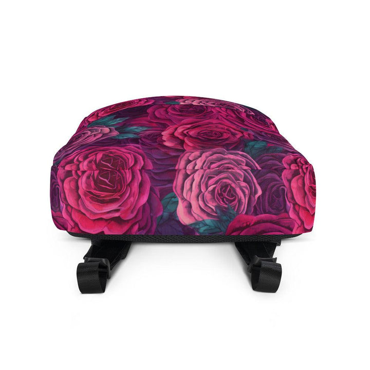 [Floral Bloom] Rose Backpack Backpack The Hyper Culture