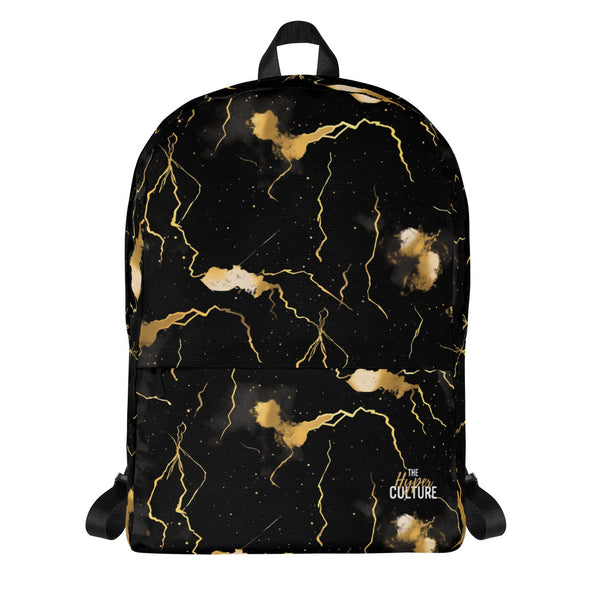 [Luxe Chic] Obsidian Thunder Backpack