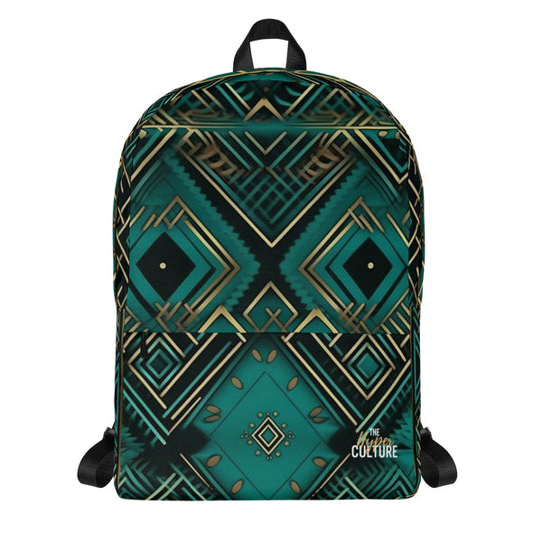 [Luxe Chic] Emerald Mirror Backpack