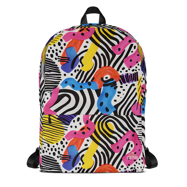 [GeoModa] Electric Doodles Backpack