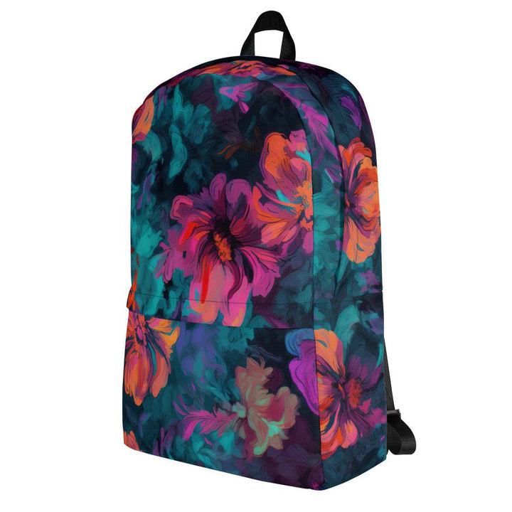 [Floral Bloom] Neon Bloom Backpack Backpack The Hyper Culture