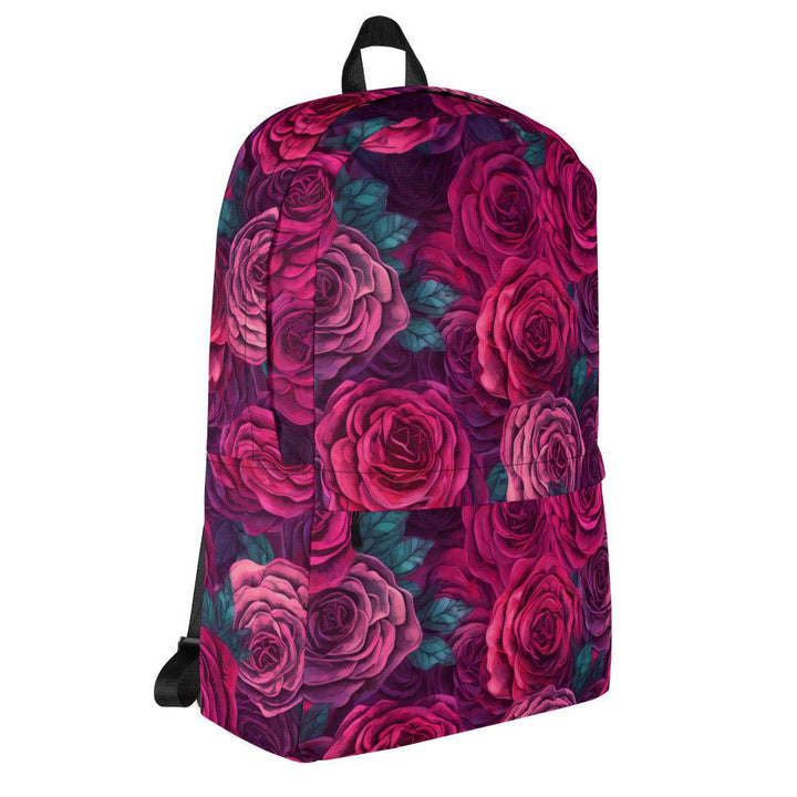 [Floral Bloom] Rose Backpack Backpack The Hyper Culture