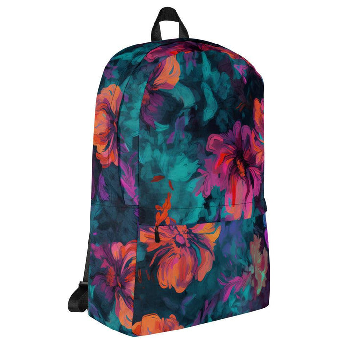 [Floral Bloom] Neon Bloom Backpack Backpack The Hyper Culture