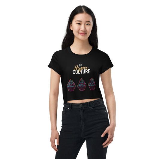 [Suga Rush] 3 Cupcakes Crop Tee T-shirt The Hyper Culture