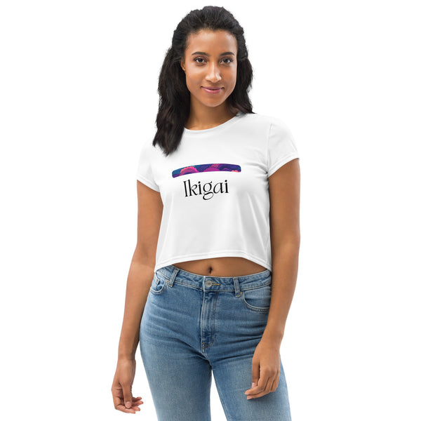 [THC Signature] Ikigai Crop Tee