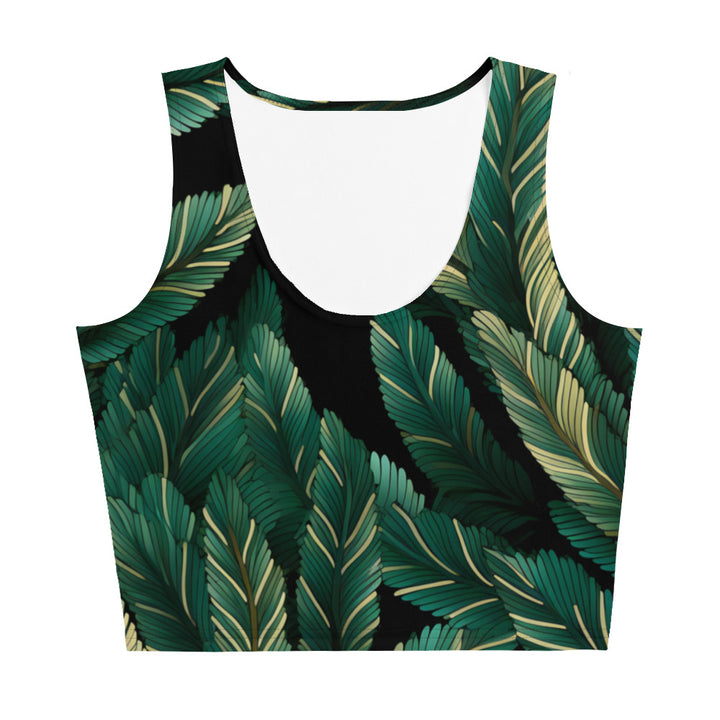 [Floral Bloom] Forest Greenie Crop Top T-shirt The Hyper Culture