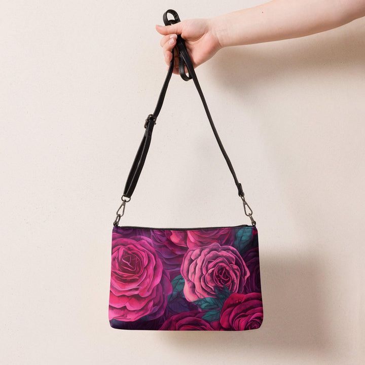 [Floral Bloom] Rose Crossbody bag Handbags The Hyper Culture
