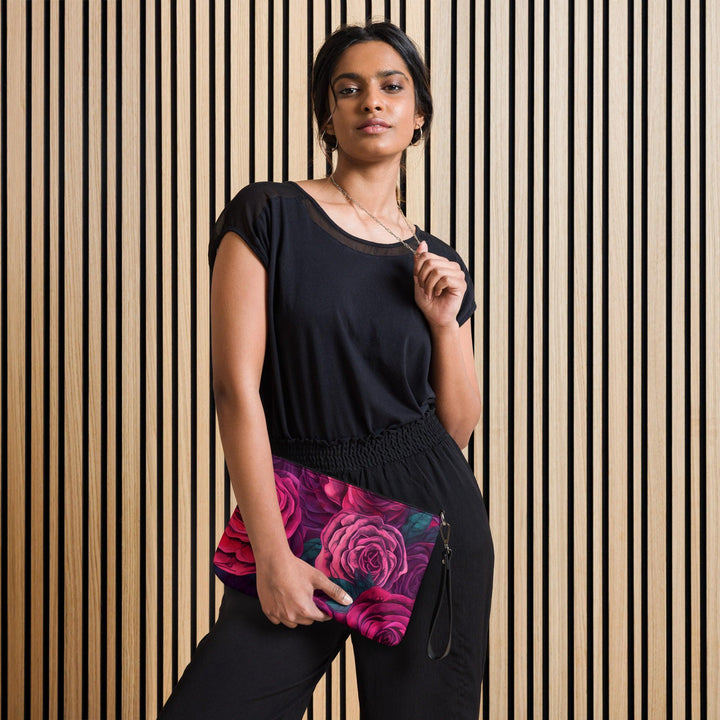 [Floral Bloom] Rose Crossbody bag Handbags The Hyper Culture