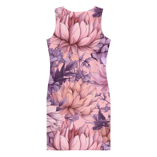 [Floral Bloom] Pink Bliss Short Dress Dress The Hyper Culture