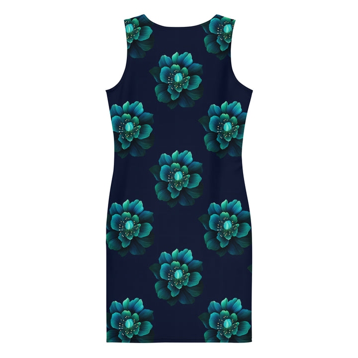 [Floral Bloom] Neon Flora Short Dress Dress The Hyper Culture