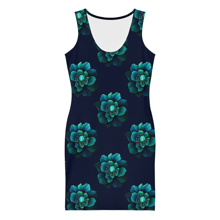 [Floral Bloom] Neon Flora Short Dress Dress The Hyper Culture