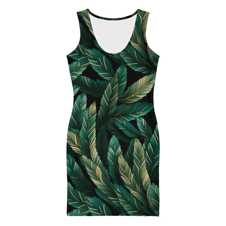 [Floral Bloom] Forest Greenie Short Dress Dress The Hyper Culture