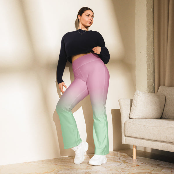 [THC Basics] Rosy Apple Flare leggings