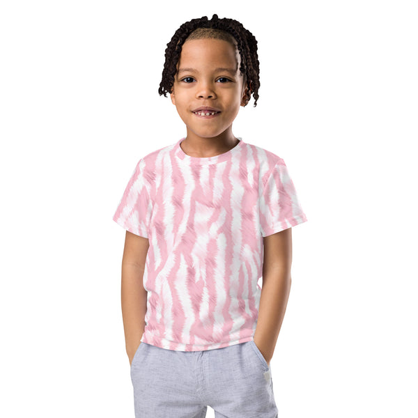 [Wild Side] Cotton Candy Kids Crew Neck T-shirt