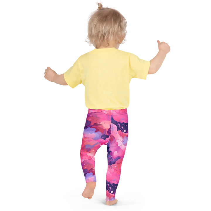 [Luxe Chic] Blush Galactic Kid's Leggings Kids Leggings The Hyper Culture