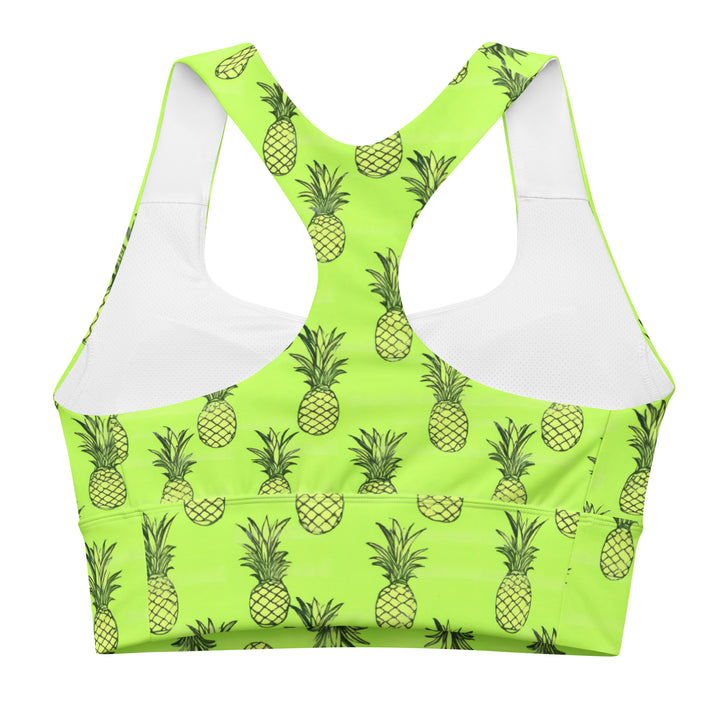 [Fruitilicious] Greenanas Longline Sports Bra Sports Bra The Hyper Culture