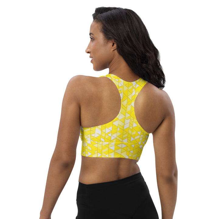 [GeoModa] Yelo Prism Longline Sports Bra Sports Bra The Hyper Culture