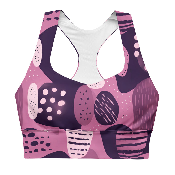 [GeoModa] Flintstones Jazz Longline Sports Bra Sports Bra The Hyper Culture