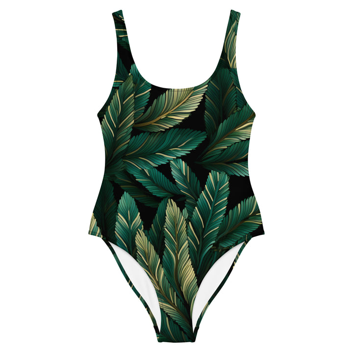 [Floral Bloom] Forest Greenie One-Piece Swimsuit Swimsuit The Hyper Culture