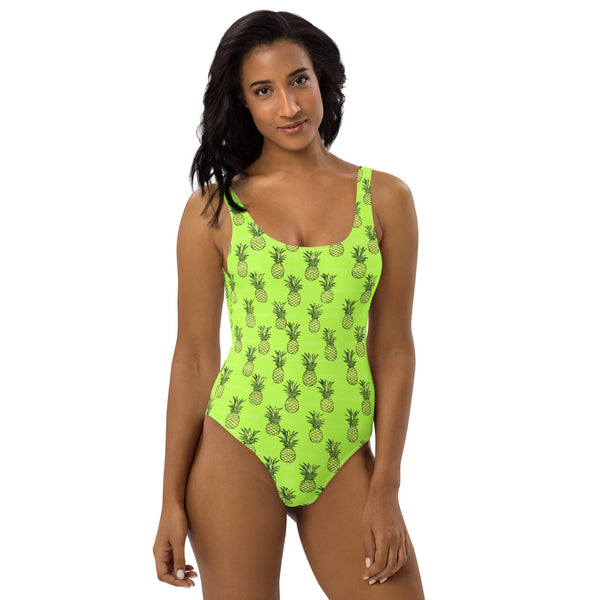 [Fruitilicious] Greenanas One-Piece Swimsuit
