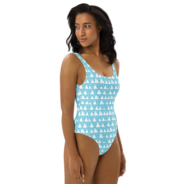 [GeoModa] PlayfulTrio One-Piece Swimsuit