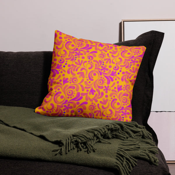 [Floral Bloom] Summer Strokes Premium Pillow Case