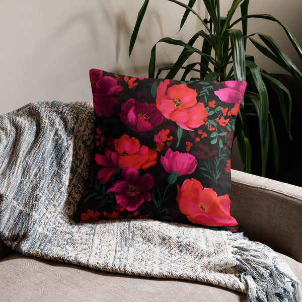[Floral Bloom] Night Flora Premium Pillow Case
