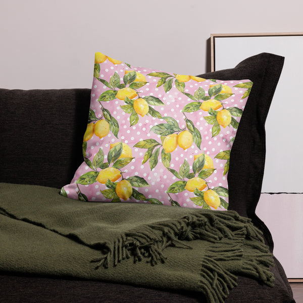 [Fruitilicious] Citrus Pop Premium Pillow Case