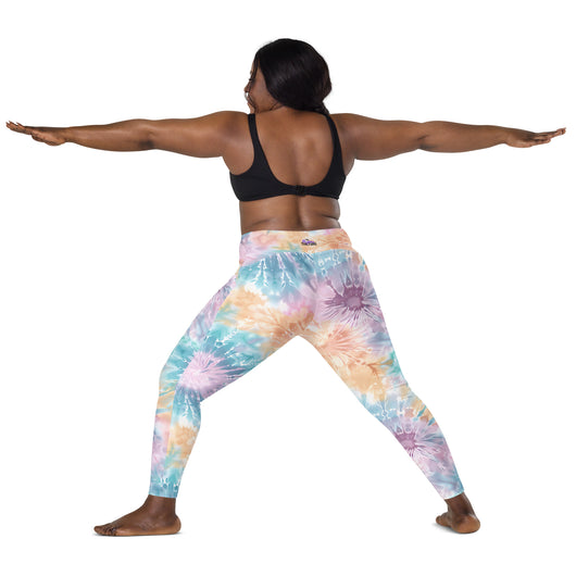 [Gypsy Soul] Sorbet Splash Crossover Leggings with Pockets - The Hyper Culture Leggings [Gypsy Soul] Sorbet Splash Crossover Leggings with Pockets - 2XS www.thehyperculture.com