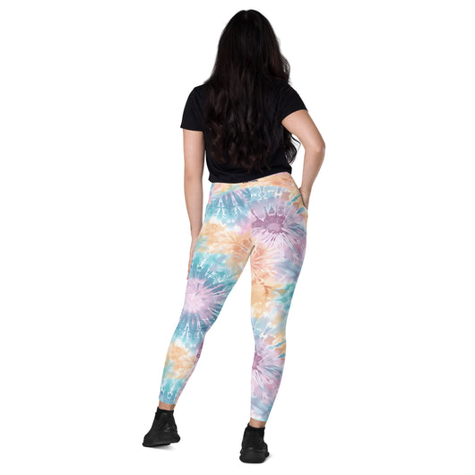 [Gypsy Soul] Sorbet Splash Crossover Leggings with Pockets - The Hyper Culture Leggings [Gypsy Soul] Sorbet Splash Crossover Leggings with Pockets - 2XS www.thehyperculture.com