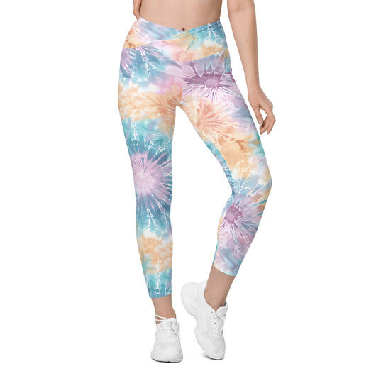 [Gypsy Soul] Sorbet Splash Crossover Leggings with Pockets - The Hyper Culture Leggings [Gypsy Soul] Sorbet Splash Crossover Leggings with Pockets - 2XS www.thehyperculture.com