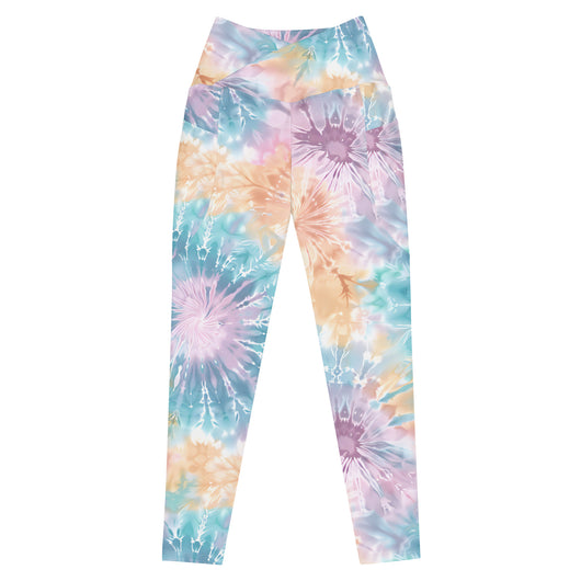 [Gypsy Soul] Sorbet Splash Crossover Leggings with Pockets - The Hyper Culture Leggings [Gypsy Soul] Sorbet Splash Crossover Leggings with Pockets - 2XS www.thehyperculture.com