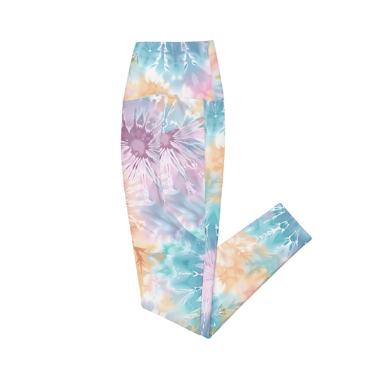 [Gypsy Soul] Sorbet Splash Crossover Leggings with Pockets - The Hyper Culture Leggings [Gypsy Soul] Sorbet Splash Crossover Leggings with Pockets - 2XS www.thehyperculture.com