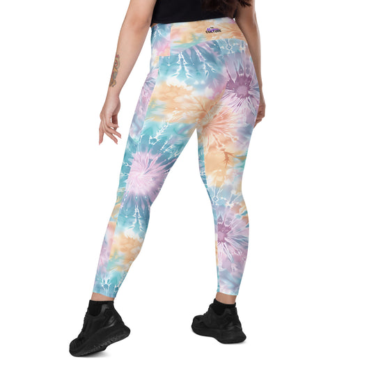 [Gypsy Soul] Sorbet Splash Crossover Leggings with Pockets - The Hyper Culture Leggings [Gypsy Soul] Sorbet Splash Crossover Leggings with Pockets - 2XS www.thehyperculture.com