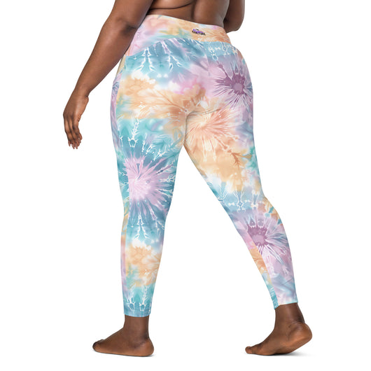 [Gypsy Soul] Sorbet Splash Crossover Leggings with Pockets - The Hyper Culture Leggings [Gypsy Soul] Sorbet Splash Crossover Leggings with Pockets - 2XS www.thehyperculture.com