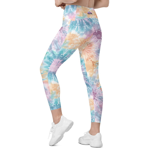 [Gypsy Soul] Sorbet Splash Crossover Leggings with Pockets - The Hyper Culture Leggings [Gypsy Soul] Sorbet Splash Crossover Leggings with Pockets - 2XS www.thehyperculture.com