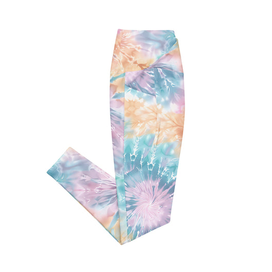 [Gypsy Soul] Sorbet Splash Crossover Leggings with Pockets - The Hyper Culture Leggings [Gypsy Soul] Sorbet Splash Crossover Leggings with Pockets - 2XS www.thehyperculture.com