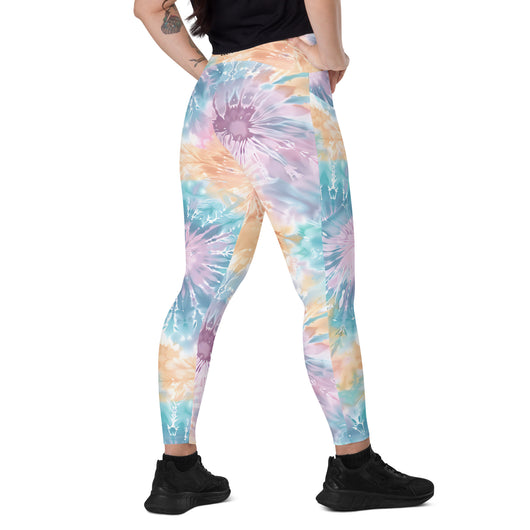 [Gypsy Soul] Sorbet Splash Crossover Leggings with Pockets - The Hyper Culture Leggings [Gypsy Soul] Sorbet Splash Crossover Leggings with Pockets - 2XS www.thehyperculture.com