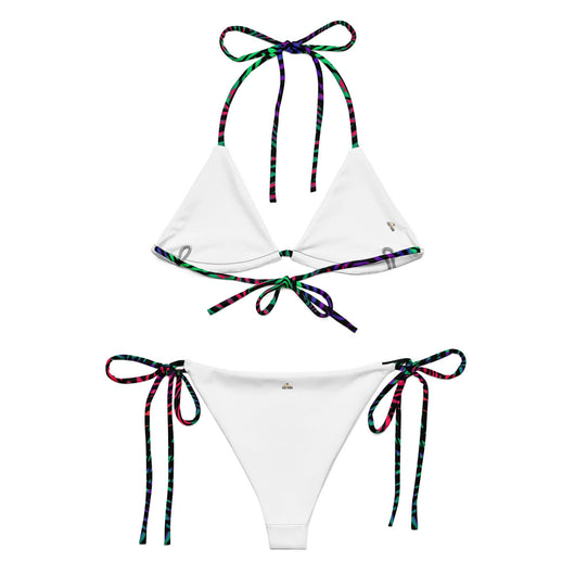 [Wild Side] Neon Zebra String bikini  The Hyper Culture